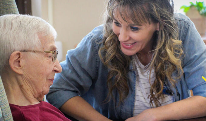 Nursing leader shines with cheer, fiery commitment to care