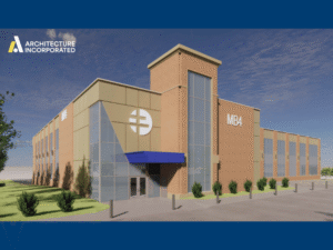 architectural photo of new Sanford Health Medical Building 4