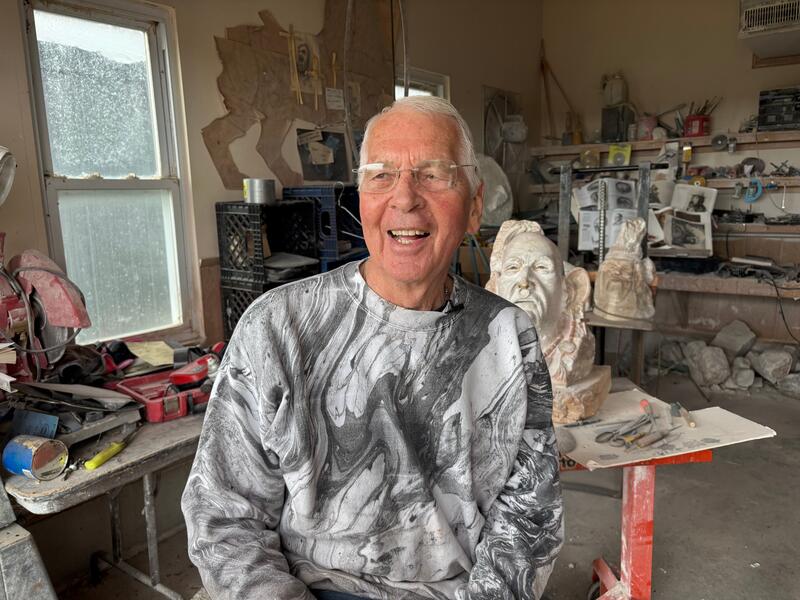 Sculptor back to full strength after stroke