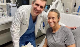 Breast cancer survivor opts for mastectomy, plastic surgery