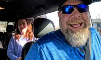Driver provides priceless service to mental health patients