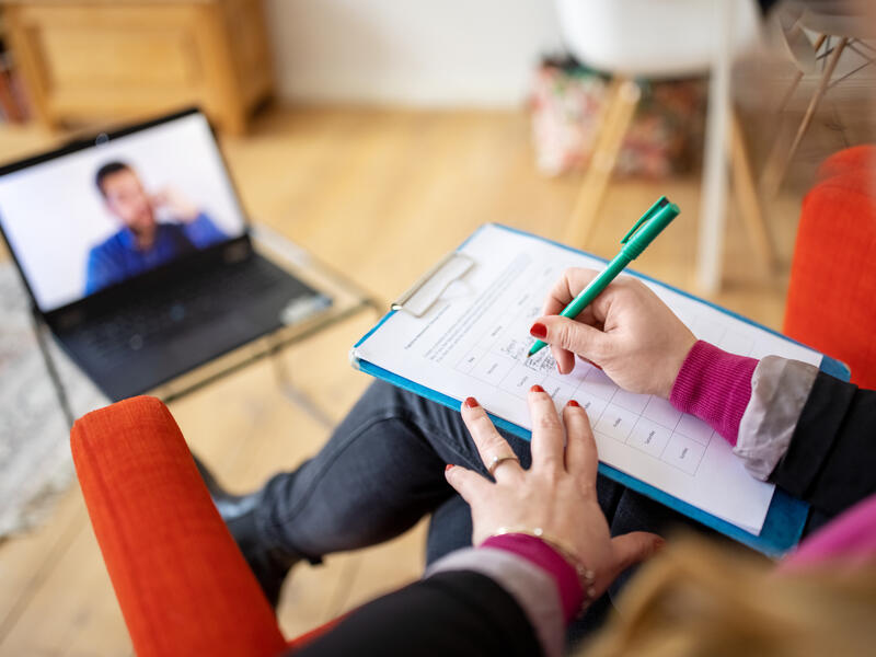 Virtual therapy becomes a lifeline for patients