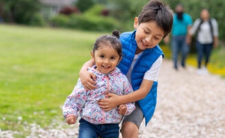 Strong sibling bonds start at home