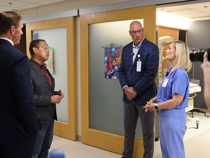 State AG sees rural care in action at Sanford Bemidji